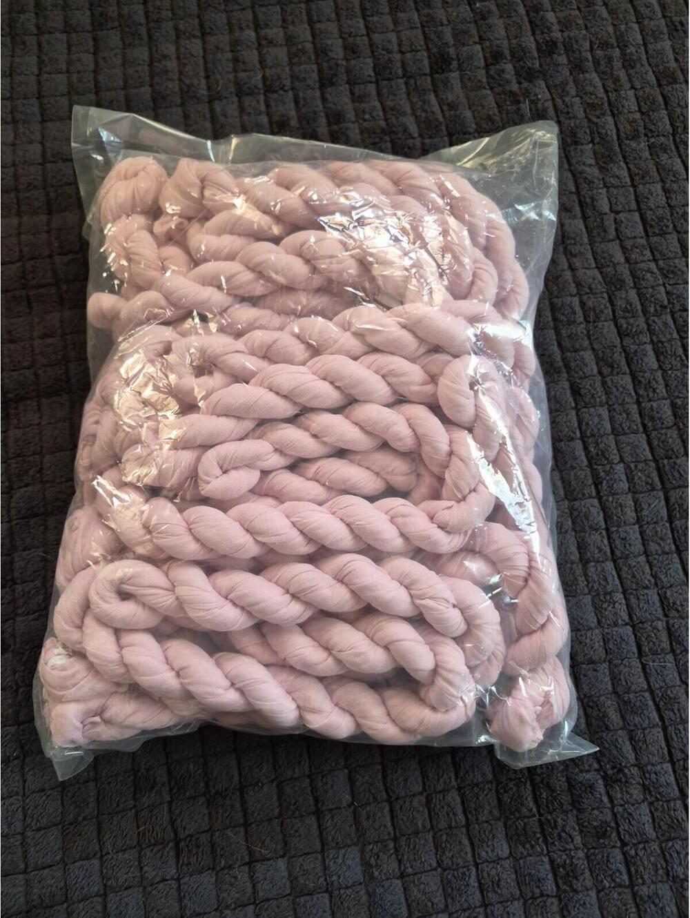 Light Pink Roving Fiber Pack/Set for Craft Spinning - Picture 2 of 4